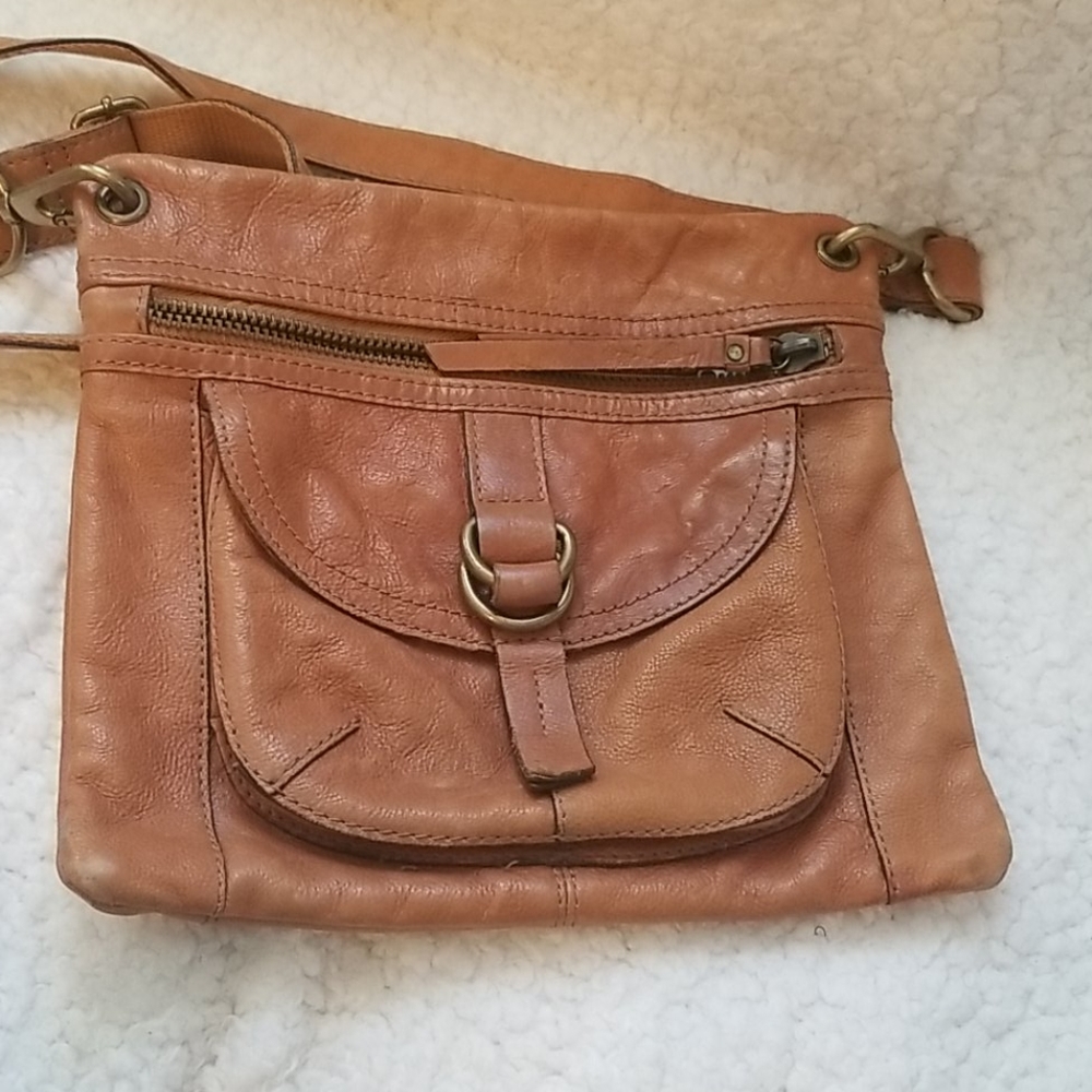 FOSSIL Sasha Crossbody Purse Y2K High Quality Leather